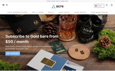 Save up to 80% when purchasing Acre Gold (2.5G) at Acre Gold, now only $50.00